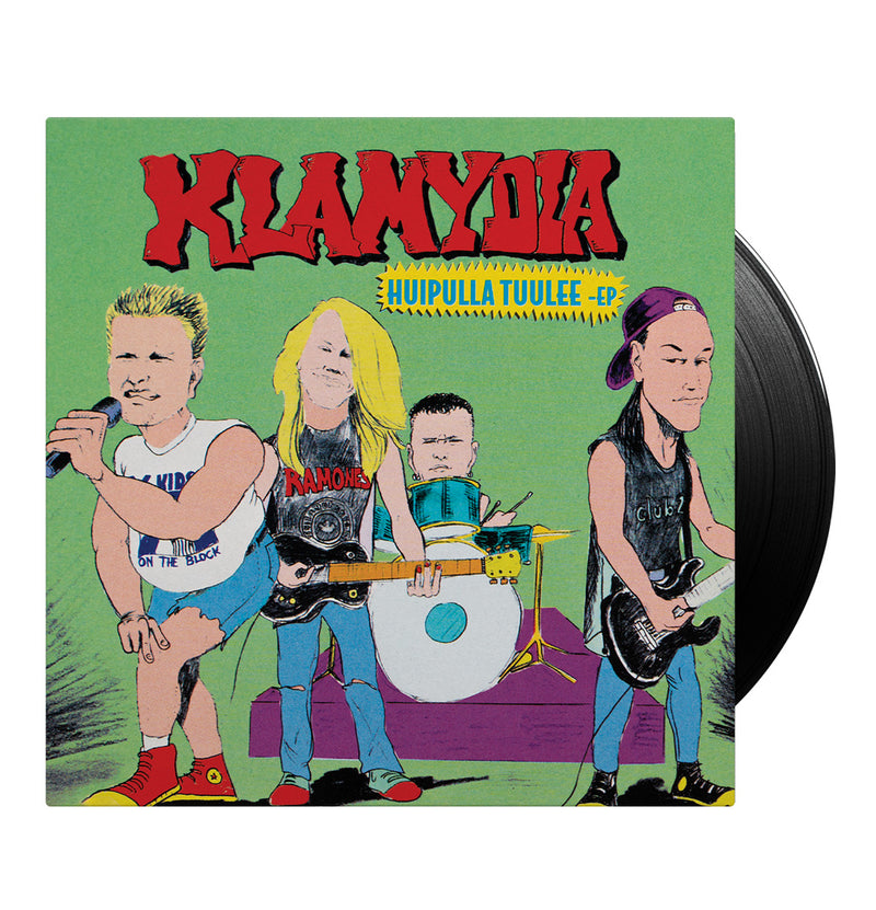 Klamydia, Huipulla Tuulee, Black 7" Vinyl EP