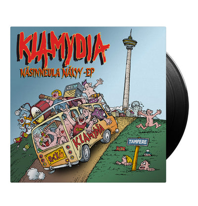 Klamydia, Näsinneula Näkyy, Black 7" Vinyl EP