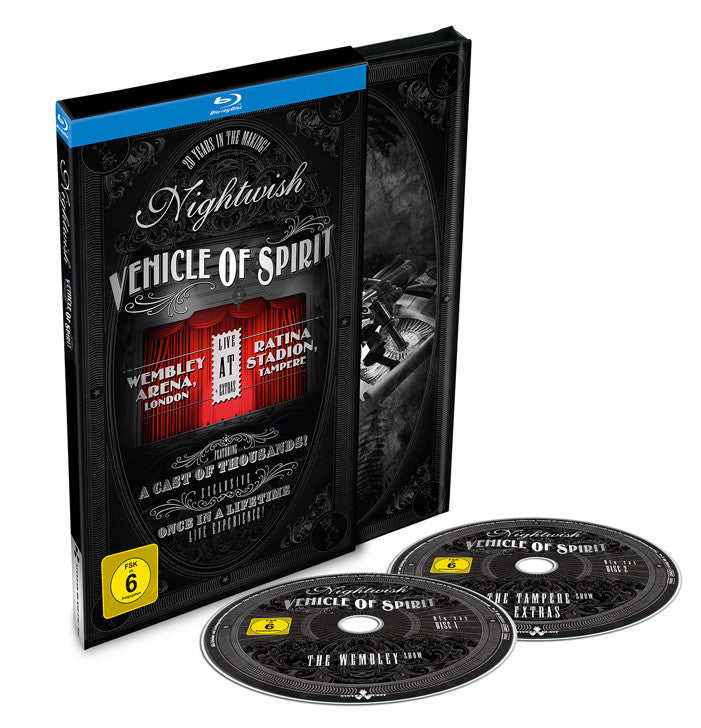 Nightwish, Vehicle of Spirit, Digibook 2Blu-Ray