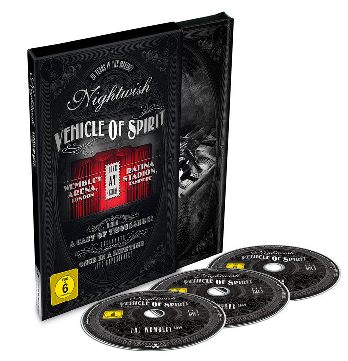 Nightwish, Vehicle of Spirit, Digibook 3DVD 