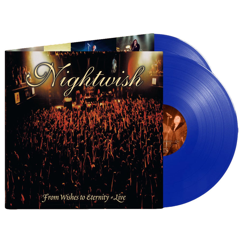 Nightwish, From Wishes To Eternity - Live, Ltd Blue 2LP Vinyl