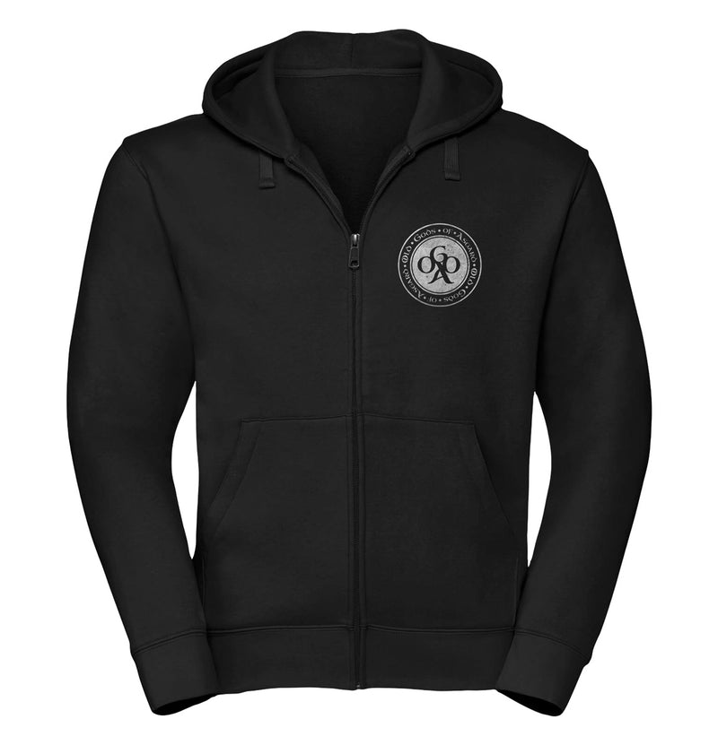 Old Gods of Asgard, Logo, Zip Hoodie