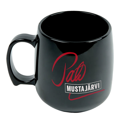 Pate Mustajärvi, Logo, Mug