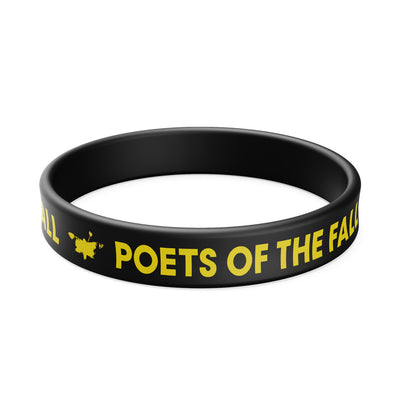 Poets of the Fall, Ghostlight, Yellow Silicone Wristband