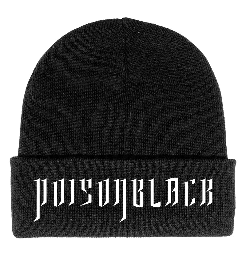 Poisonblack, Logo, Cuffed Beanie