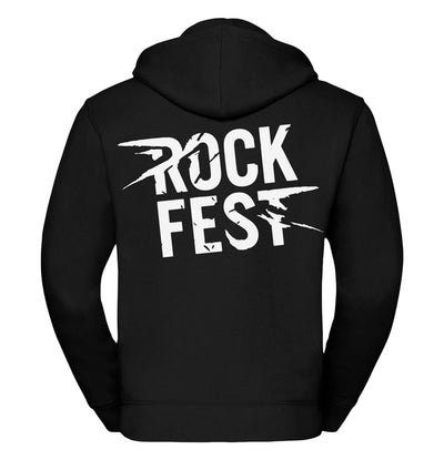 Rockfest, Logo, Zip Hoodie