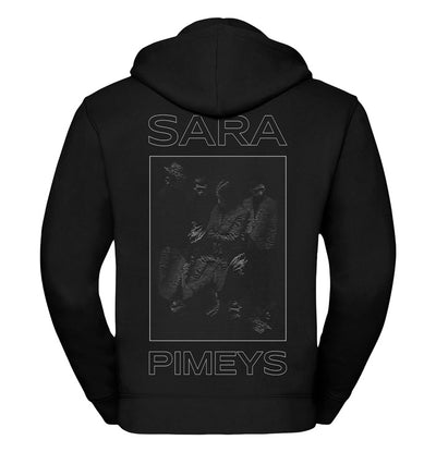 Sara, Pimeys, Zip Hoodie