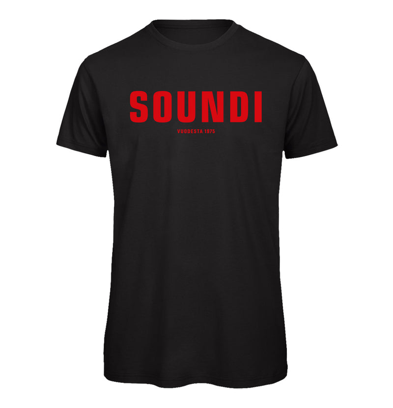 Soundi, Black T-Shirt