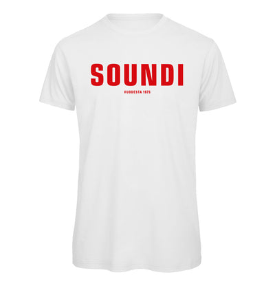 Soundi, White T-Shirt