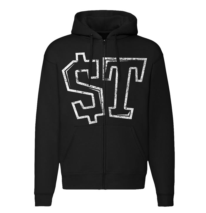 Stereo Terror, ST / Stop Being Poor, Zip Hoodie