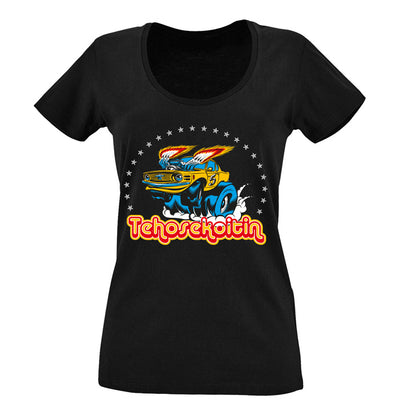 Tehosekoitin, Liekkiauto, Women's T-Shirt