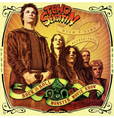 Tehosekoitin, Rock'n'roll Monster Movie Show, Black 2LP Vinyl