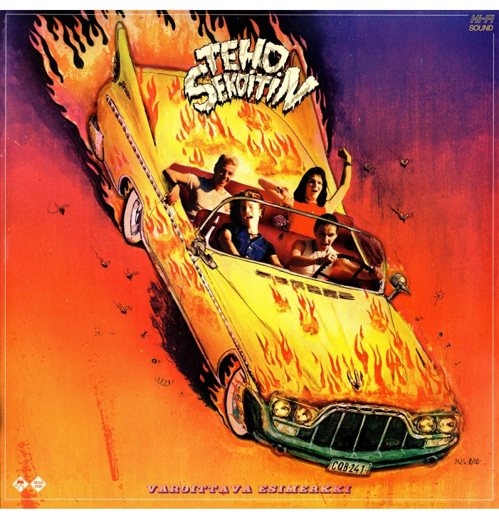 Tehosekoitin, Varoittava esimerkki, Black 2LP Vinyl