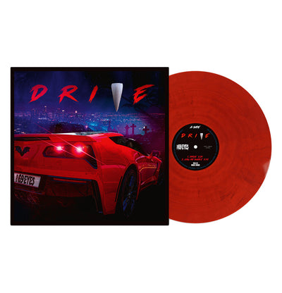 The 69 Eyes, Drive - EP, Red / Blue Marble 12" Vinyl