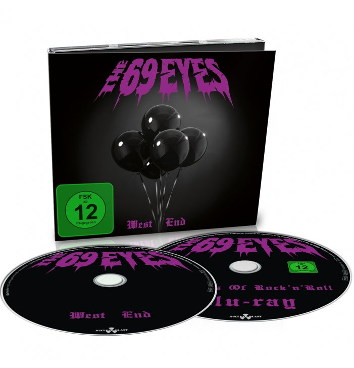 The 69 Eyes, West End, Digipak CD + Blu-Ray