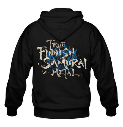 Whispered, True Finnish Samurai Metal, Zip Hoodie